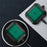 For Apple AirPods 3 Charging Case Cover Drop Proof Dual Color Protective Cover Slide Open TPU+PC Case - Black  /  Green - 7