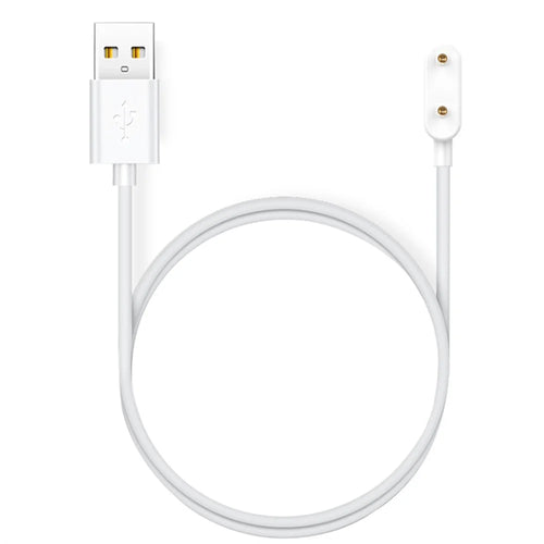For Oppo Band 2 OBB211 Smart Watch Charger Cord 1m USB Magnetic Charging Cable - White - 1