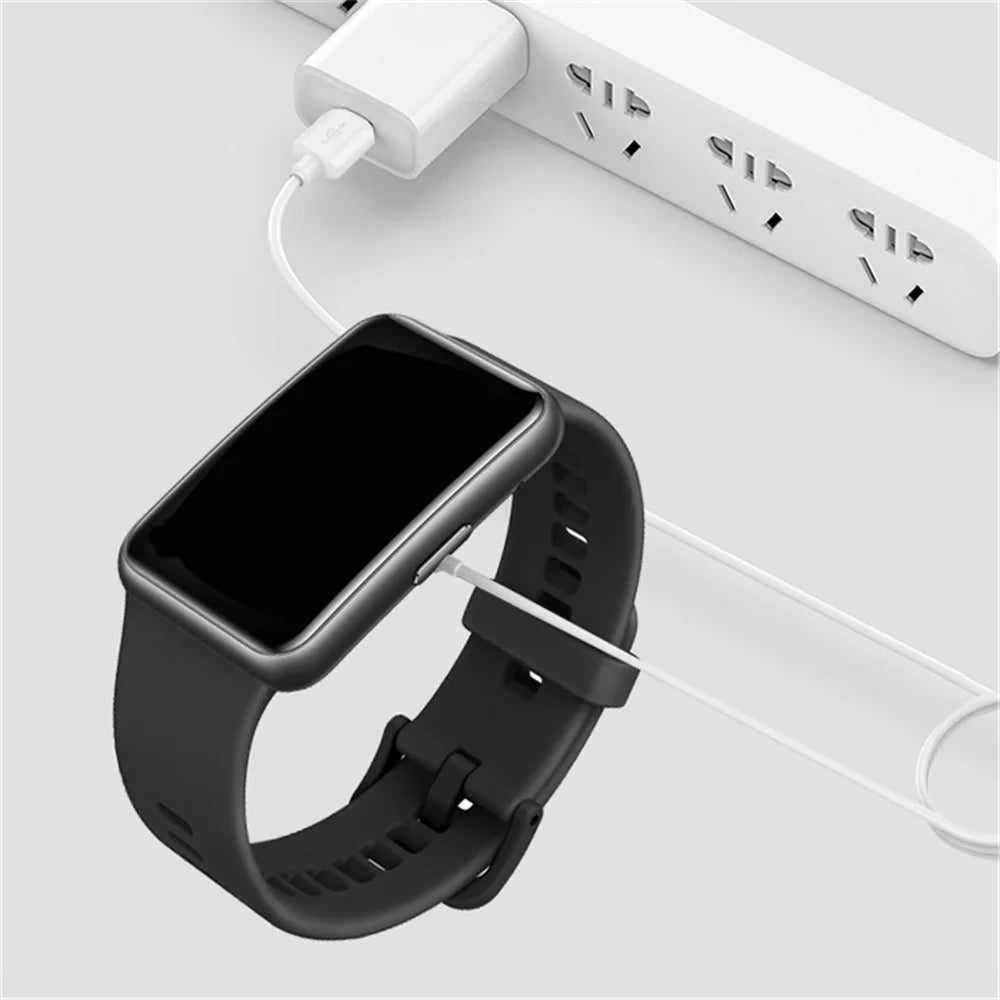 For Oppo Band 2 OBB211 Smart Watch Charger Cord 1m USB Magnetic Charging Cable - White - 2