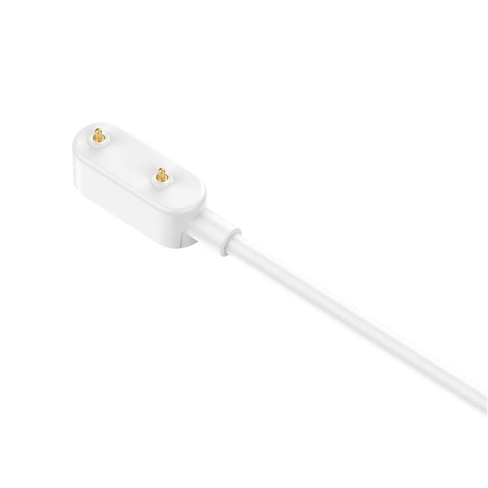 For Oppo Band 2 OBB211 Smart Watch Charger Cord 1m USB Magnetic Charging Cable - White - 4