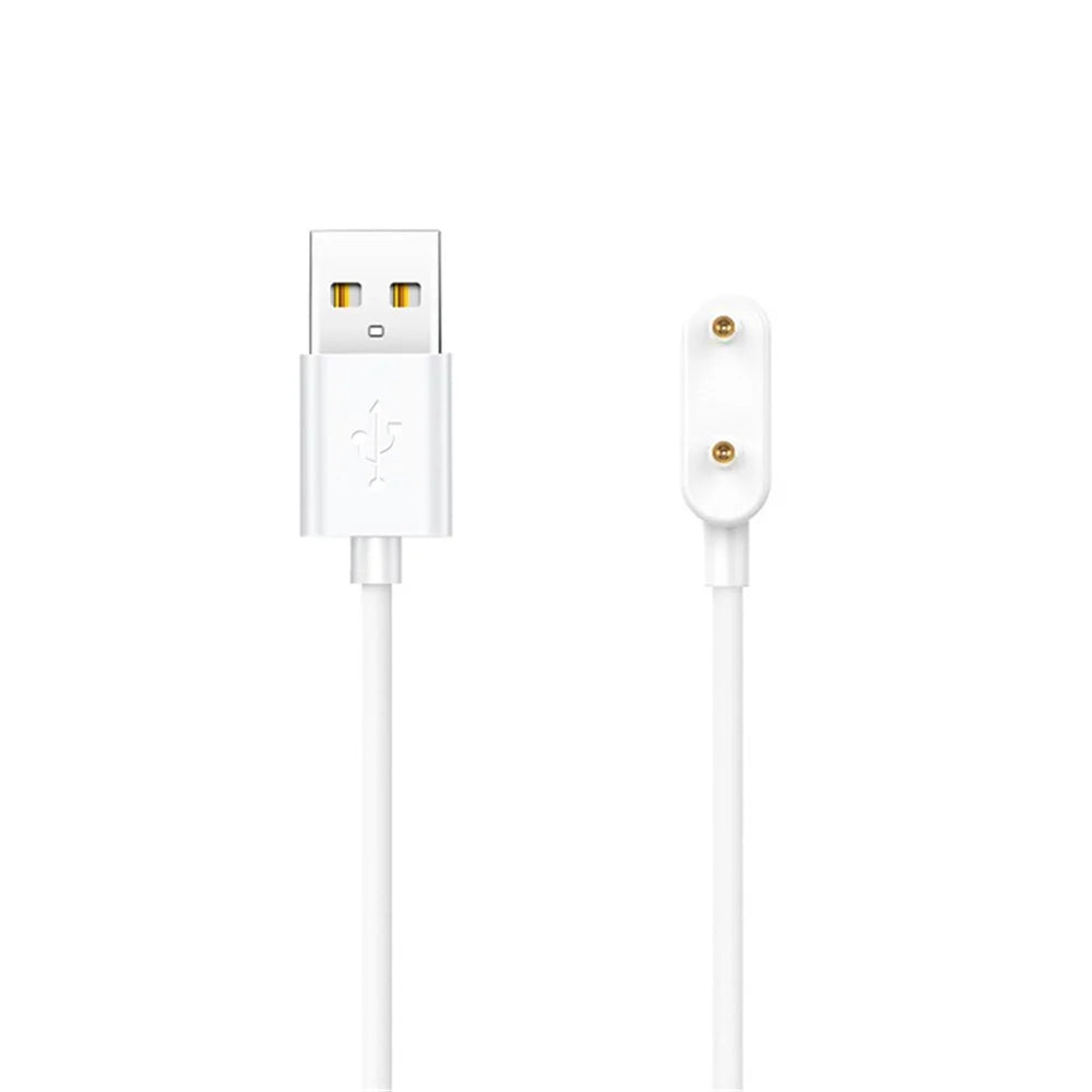 For Oppo Band 2 OBB211 Smart Watch Charger Cord 1m USB Magnetic Charging Cable - White - 6