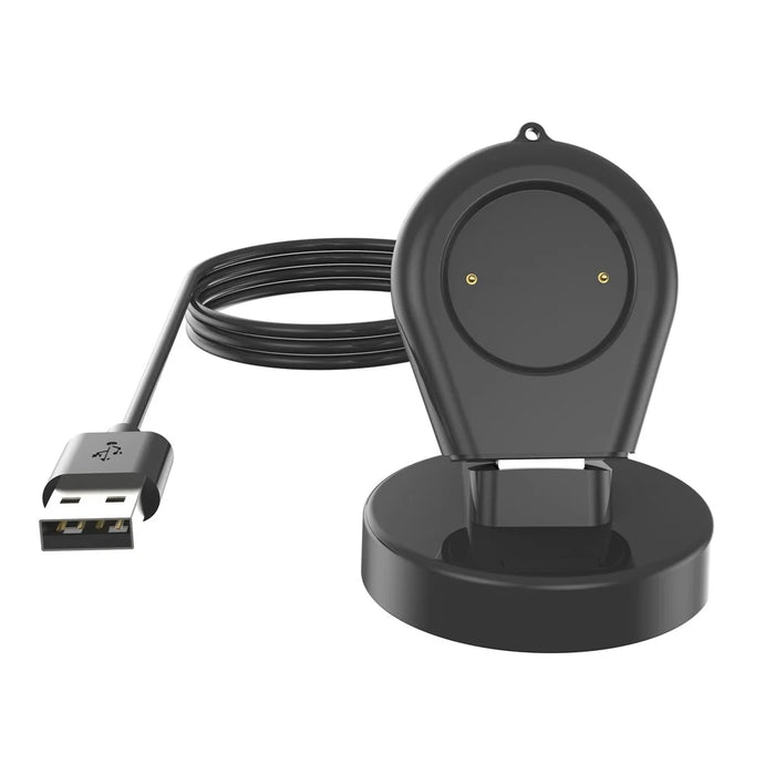 For Huami Amazfit GTR 4 Water-drop Shape Smart Watch Charger USB Cable Charging Stand with Phone Holder Function - 6