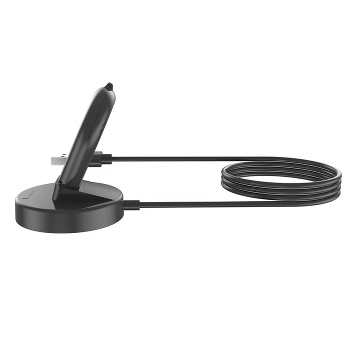 For Huami Amazfit GTR 4 Water-drop Shape Smart Watch Charger USB Cable Charging Stand with Phone Holder Function - 7