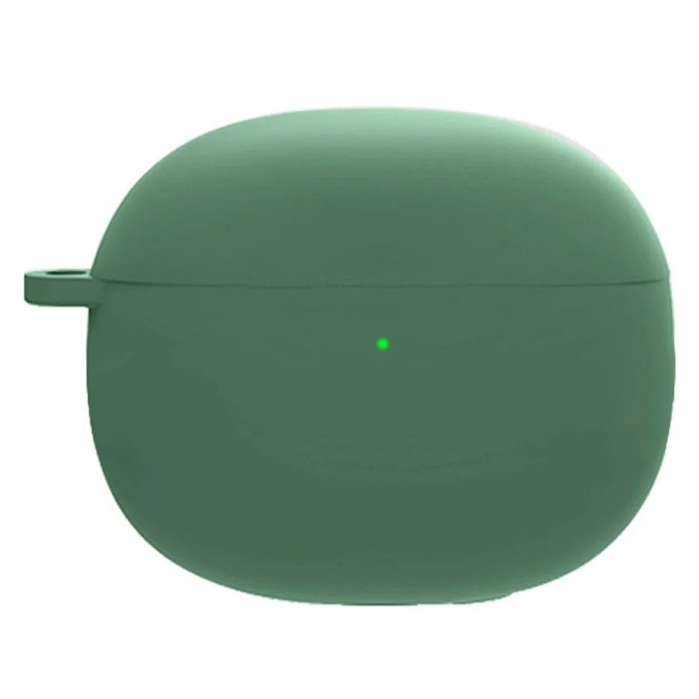 For Redmi Buds 4 Pro Bluetooth-compatible Earphone Silicone Protective Case Anti-dust Drop-proof Cover - Blackish Green - 1