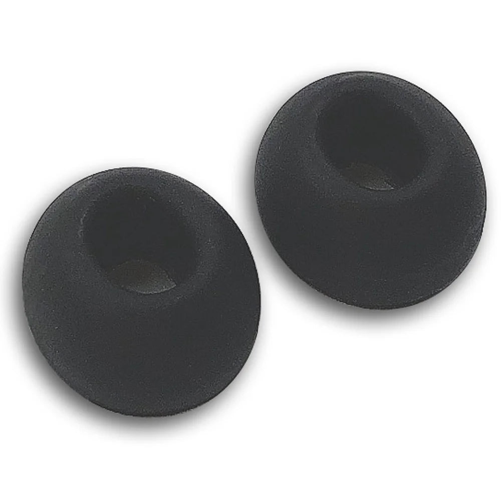 1 Pair Silicone Earphone Cap for AirPods Pro (Gen 2) (USB-C) / Pro 2 Soft Comfortable Ear Tips Replacement - Black - 1