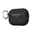 For AirPods Pro 2 Litchi Texture Soft TPU Bluetooth-compatible Earphone Case Ultra-thin Protective Cover with Ring Buckle - Black - 1