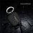 For AirPods Pro 2 Litchi Texture Soft TPU Bluetooth-compatible Earphone Case Ultra-thin Protective Cover with Ring Buckle - Black - 3