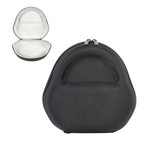 Headphone Protection Case for Apple AirPods Max 2024 (USB-C) / Max, EVA Shockproof Headset Portable Carrying Bag - Black - 1