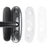 Soft TPU Headphone Case for Apple AirPods Max, Scratch-proof Headset Protective Sleeve Cover - Transparent Black - 6