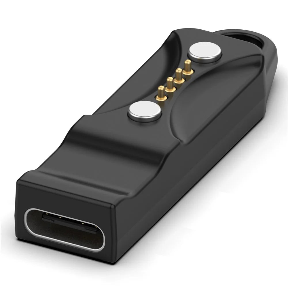 ST-005 For Polar Pacer / Pacer Pro Smart Watch Magnetic Type-C Female Adapter USB C Charger Charging Connector Converter Dock - 1