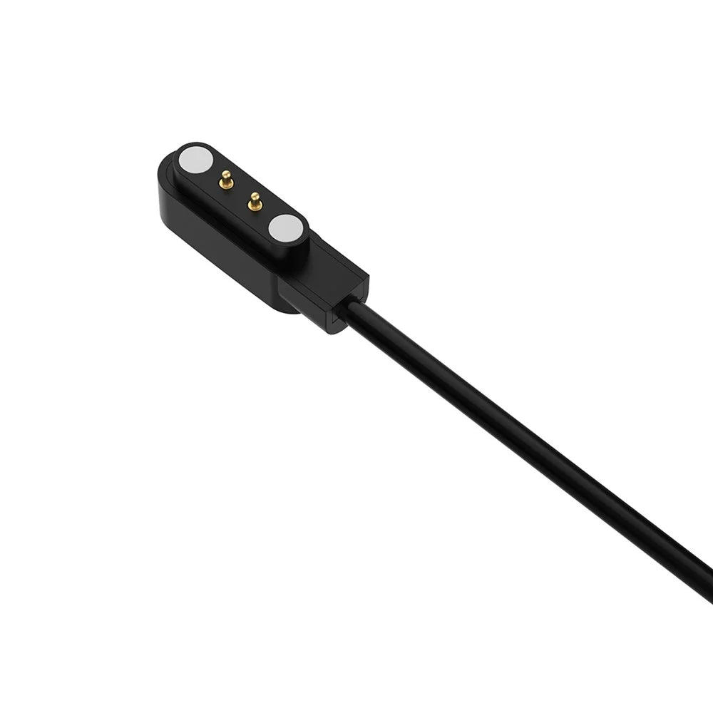 For Realme TechLife Watch 1.2m Magnetic Absorption Charging Cable Smart Watch USB Charger - Black - 6