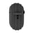 For AirPods Pro 2 Earphone Case Shock Resistant Soft Silicone Cover with Anti-Lost Carabiner - Black - 3