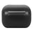 2.0mm Solid Color Silicone Case for Apple AirPods Pro 2, Bluetooth-compatible Earphone Anti-drop Cover with Hanging Strap - Black - 2