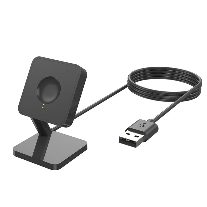 For Michael Kors Gen 6 1m USB Cable Charging Stand Desktop Smart Watch Charger Bracket - 6