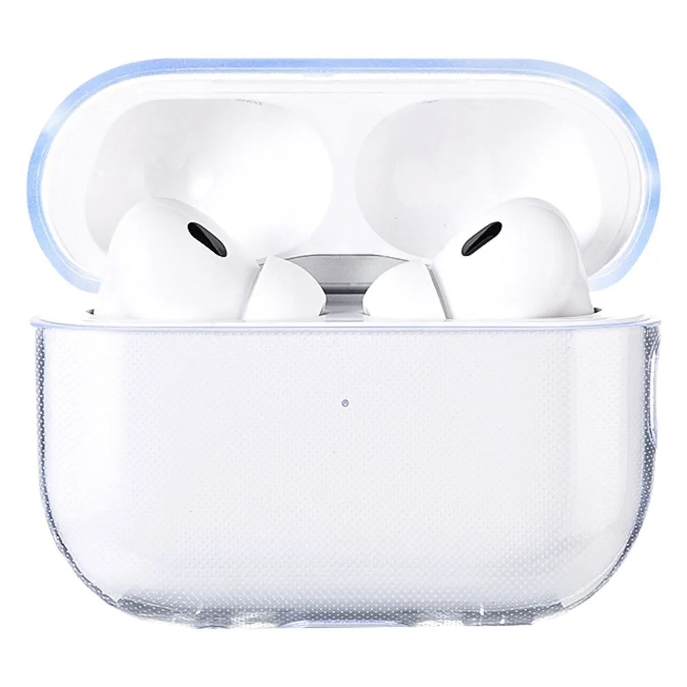 For AirPods Pro (Gen 2) (USB-C) / Pro 2 Transparent Soft TPU Protective Case TWS Bluetooth-compatible Earphone Anti-drop Cover - 1