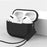 For AirPods Pro 2 Wavy Texture Earphone Case Soft Silicone Anti-Scratch Protective Cover Skin Shell with Strap - Orange - 7