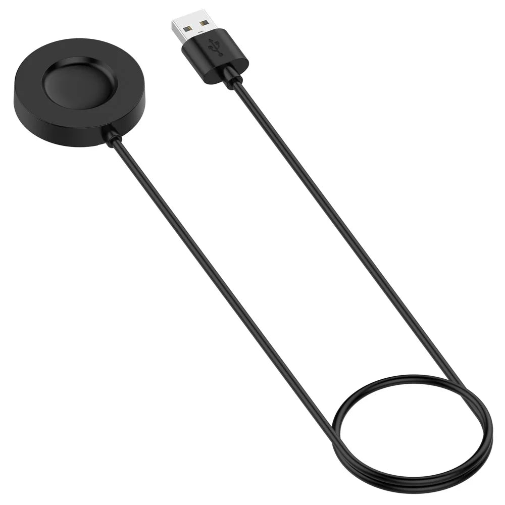 For Xiaomi Watch S1 Pro Wireless Charger 1m USB Cable Smart Watch Charging Dock Cradle - Black - 5
