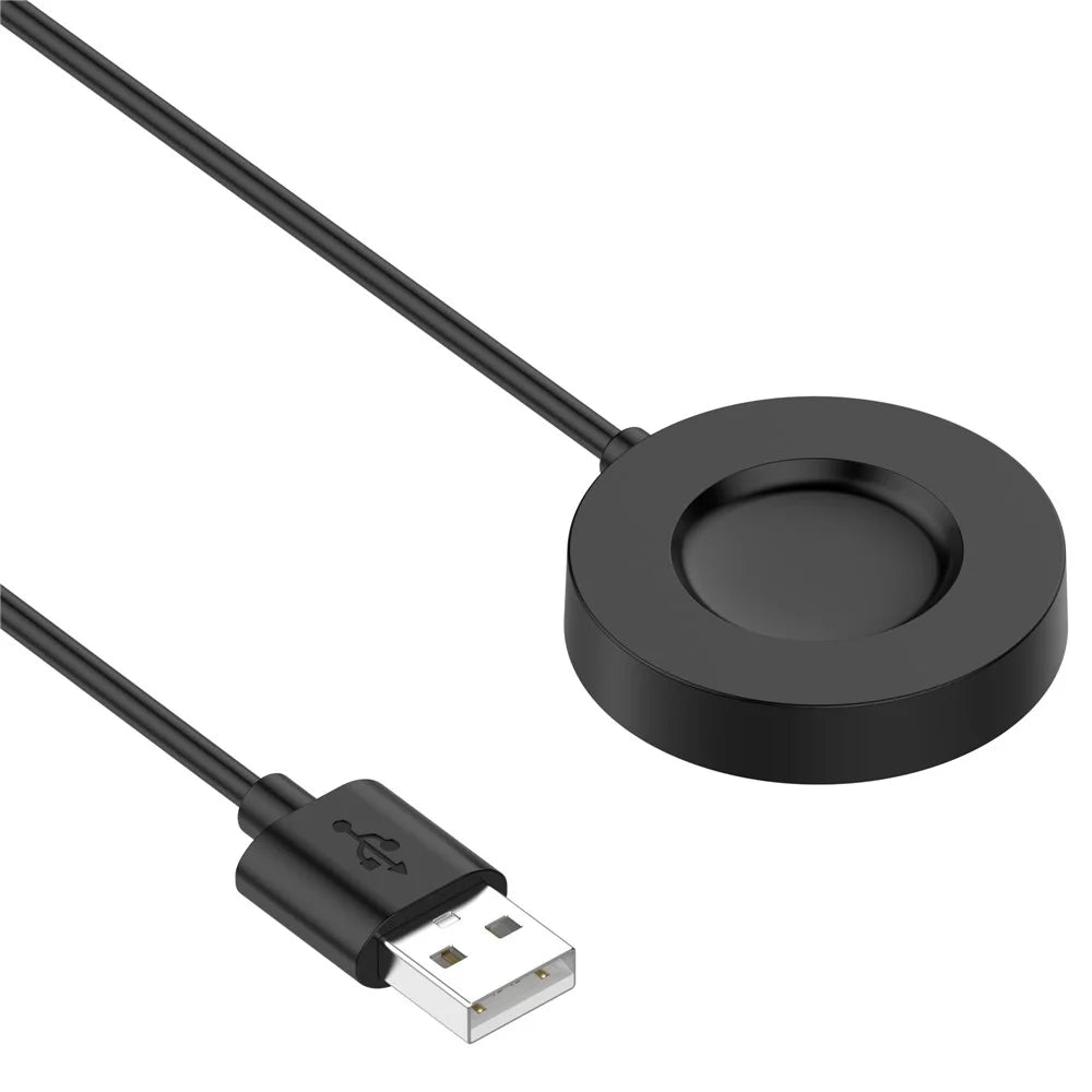 For Xiaomi Watch S1 Pro Wireless Charger 1m USB Cable Smart Watch Charging Dock Cradle - Black - 7