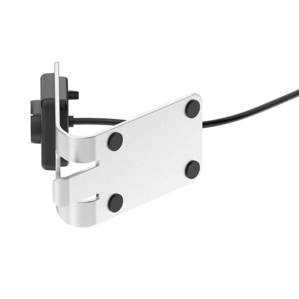 For Huami Amazfit GTR 4 46mm / GTR 4 Pro / GTS 4 Smart Watch Charger Dock Charging Stand Metal Bracket - Silver - 2