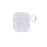 For Apple AirPods with Charging Case (2016) / (2019) / AirPods with Wireless Charging Case (2019) TPU Protective Cover Shell Pattern Earphone Anti-drop Case - White - 1