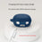 Protective Carrying Case for JBL Compact Earphone Dustproof Protector Charging Box Sleeve Anti-scratch Cover with Buckle - Dark Blue - 4