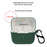 Anti-scratch Carrying Case for Sennheiser CX 500BT Earphone Charging Box Protective Cover with Buckle - Dark Green - 5