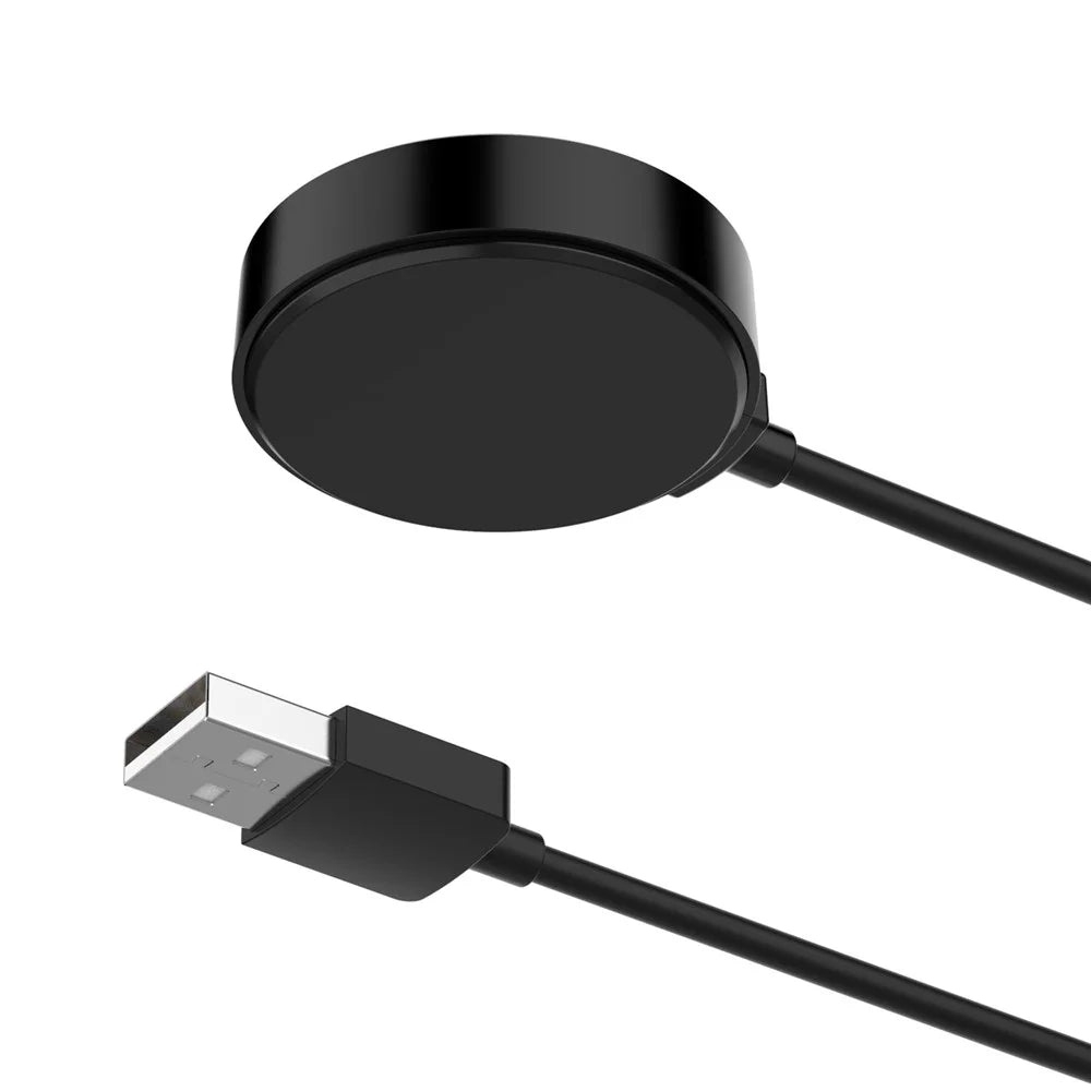 For Huawei Watch GT Cyber 1m USB Smart Watch Charging Cable Magnetic Absorption Charging Dock - Black - 6