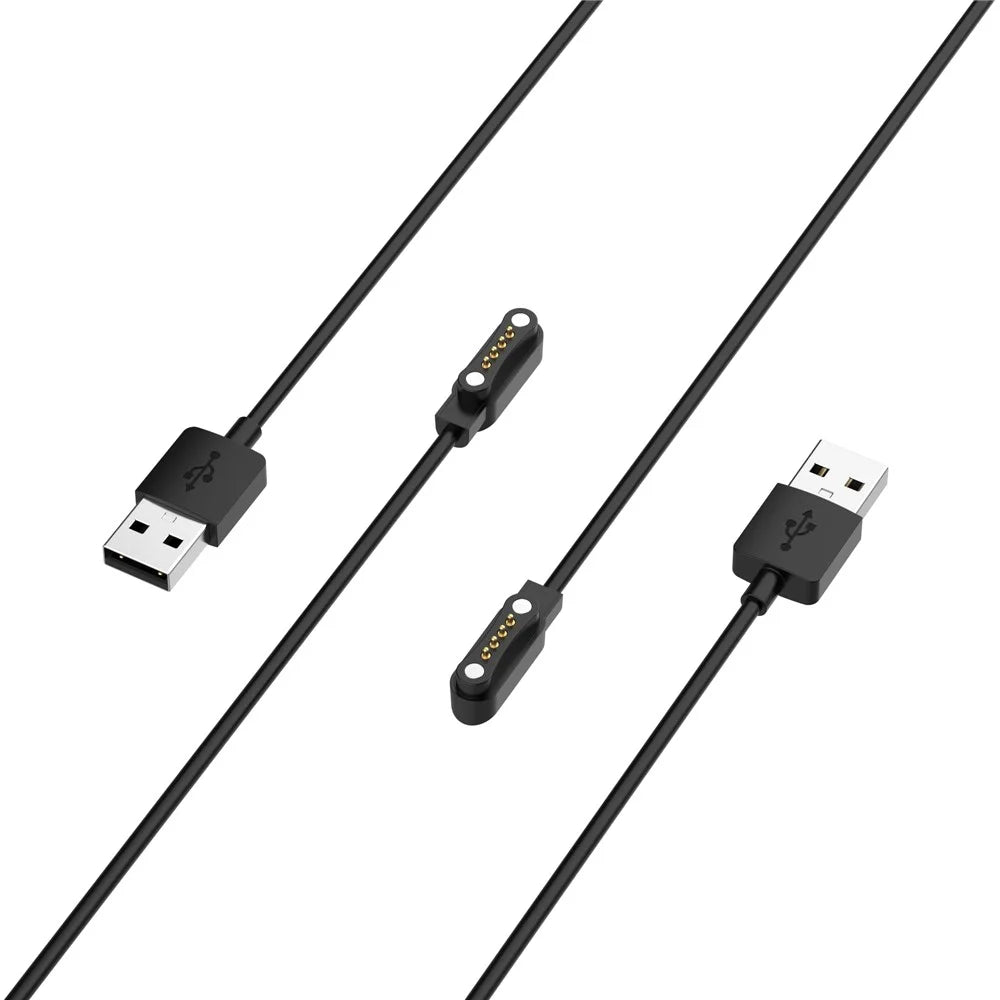 For TicWatch GTH 2 CXB08 / Mobvoi GTH2 Smart Watch 1m USB Charging Cable Magnetic Absorption Charger - 3