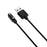For Realme Watch 3 USB Smart Watch Charger 1m Magnetic Absorption Charging Cable - Black - 1
