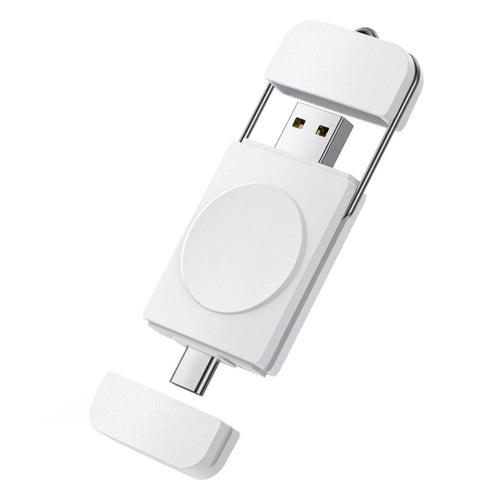U8S For Samsung Galaxy Watch Wireless Magnetic Charger Cordless Type-C+USB Charging Pad for Laptop Computer Tablet PC - 1
