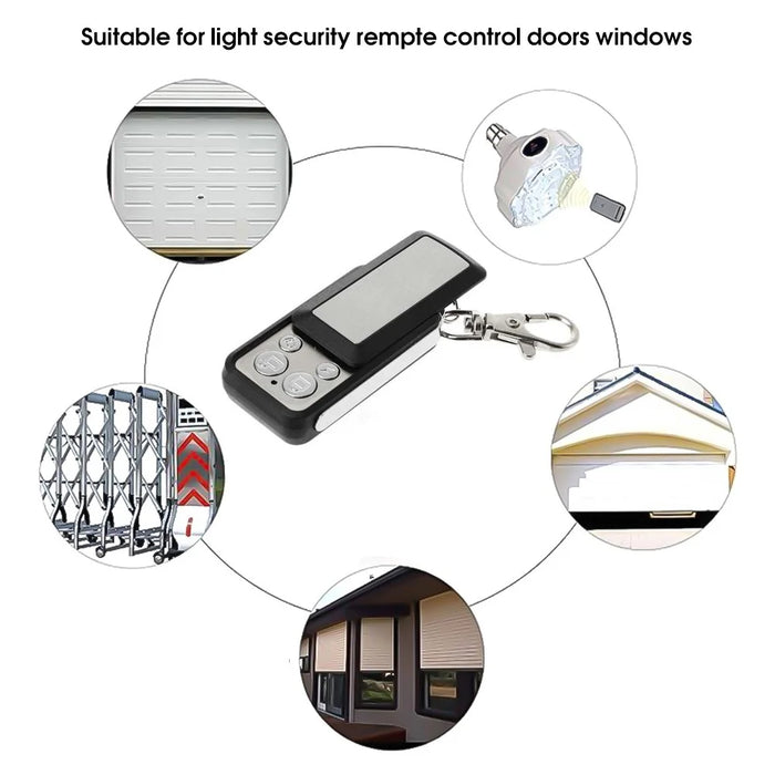 432-435MHz Garage Door Remote Control 4 Keys Copy Universal Remote Control Cloning Duplicator - 4