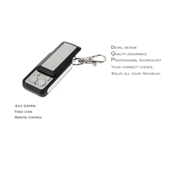 432-435MHz Garage Door Remote Control 4 Keys Copy Universal Remote Control Cloning Duplicator - 6