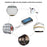 432-435MHz Garage Door Remote Control 4 Keys Copy Universal Remote Control Cloning Duplicator - 7
