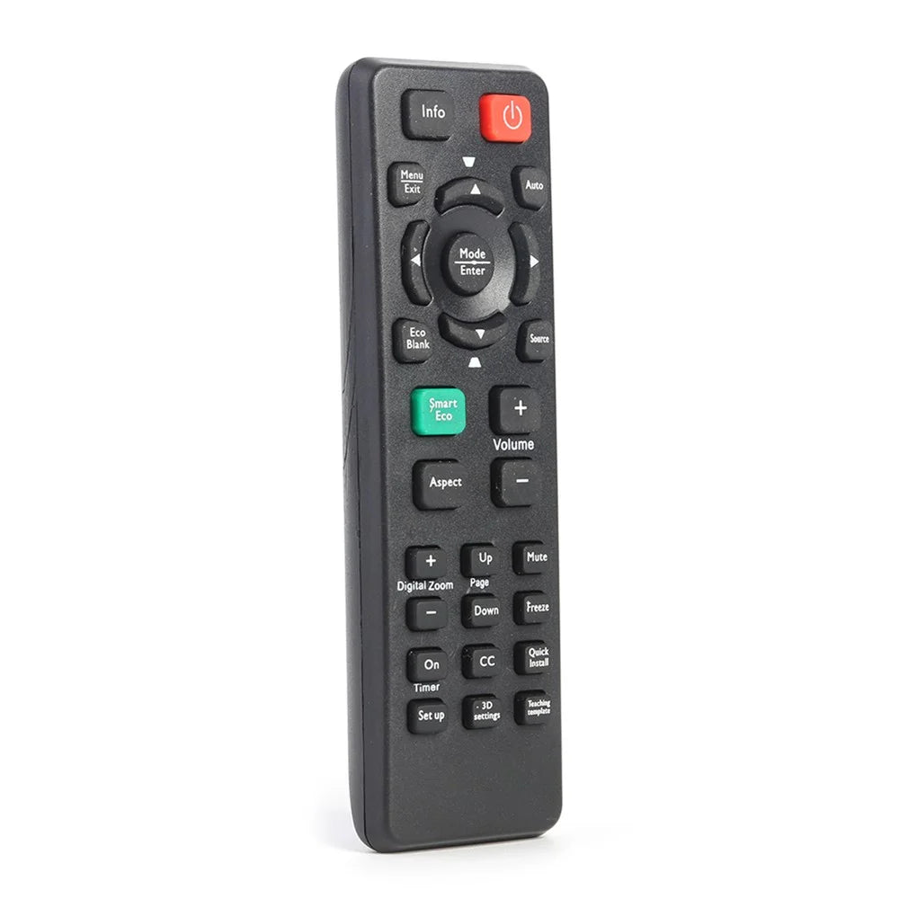 Comfortable Ergonomic Design Remote Control Replacement for BENQ Projectors - 1