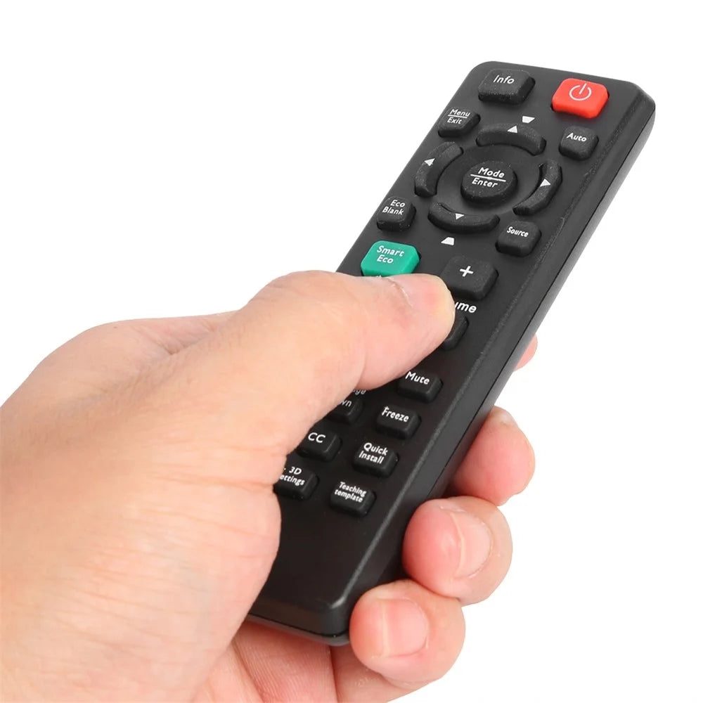 Comfortable Ergonomic Design Remote Control Replacement for BENQ Projectors - 7