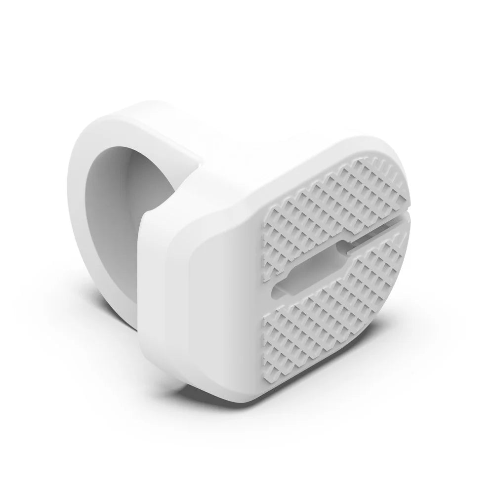 For Google Pixel Watch Silicone Charger Holder Stand Cable Slot Charging Support Charger Bracket Dock (No Charger) - White - 4