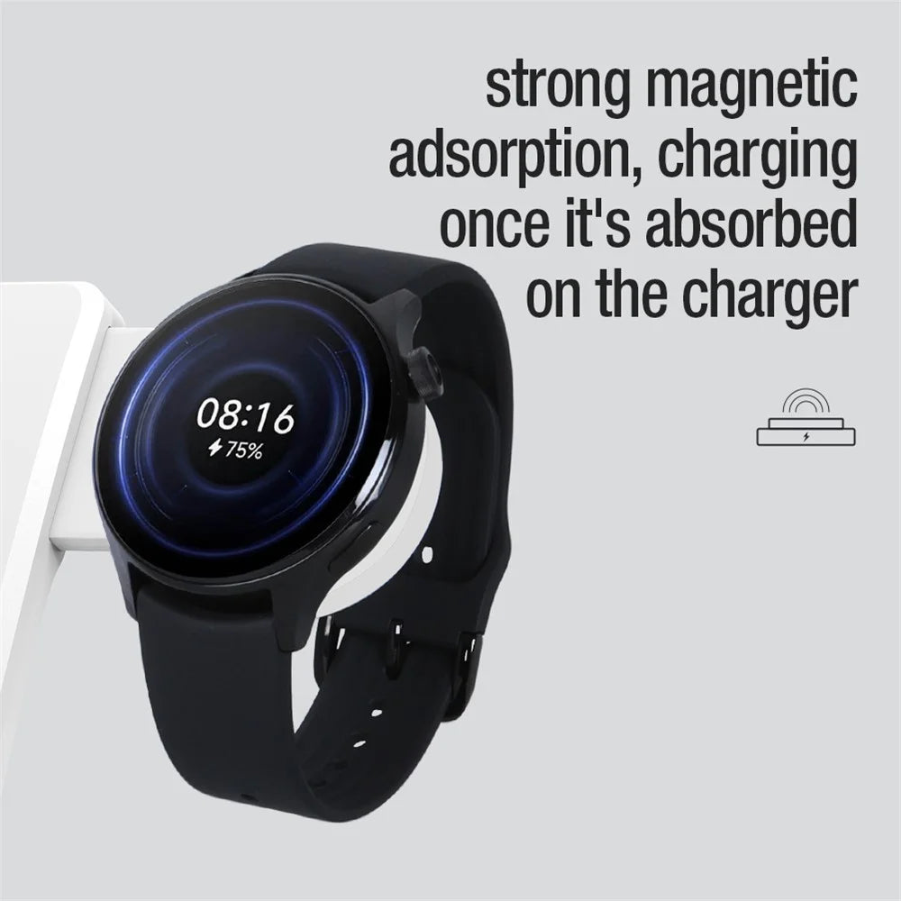 NILLKIN For Xiaomi Watch S1 Pro Type-C Plug Wireless Charger Magnetic Adsorption Smart Watch Charging Dock - 6