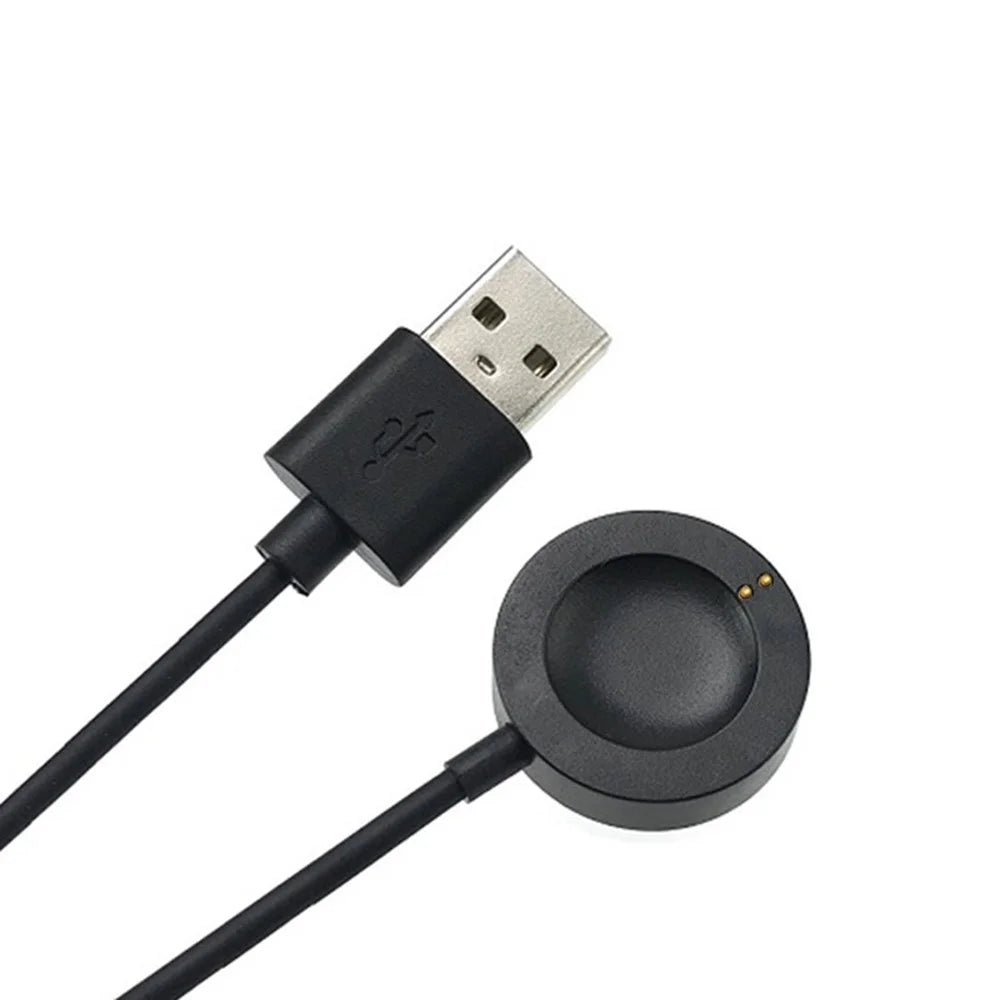 1m For Fossil Gen 6 / Gen 5 FTW4024 / FTW4025 / FTW4026 Smartwatch USB Charger Magnetic Absorption Charging Dock Cable - Black - 4
