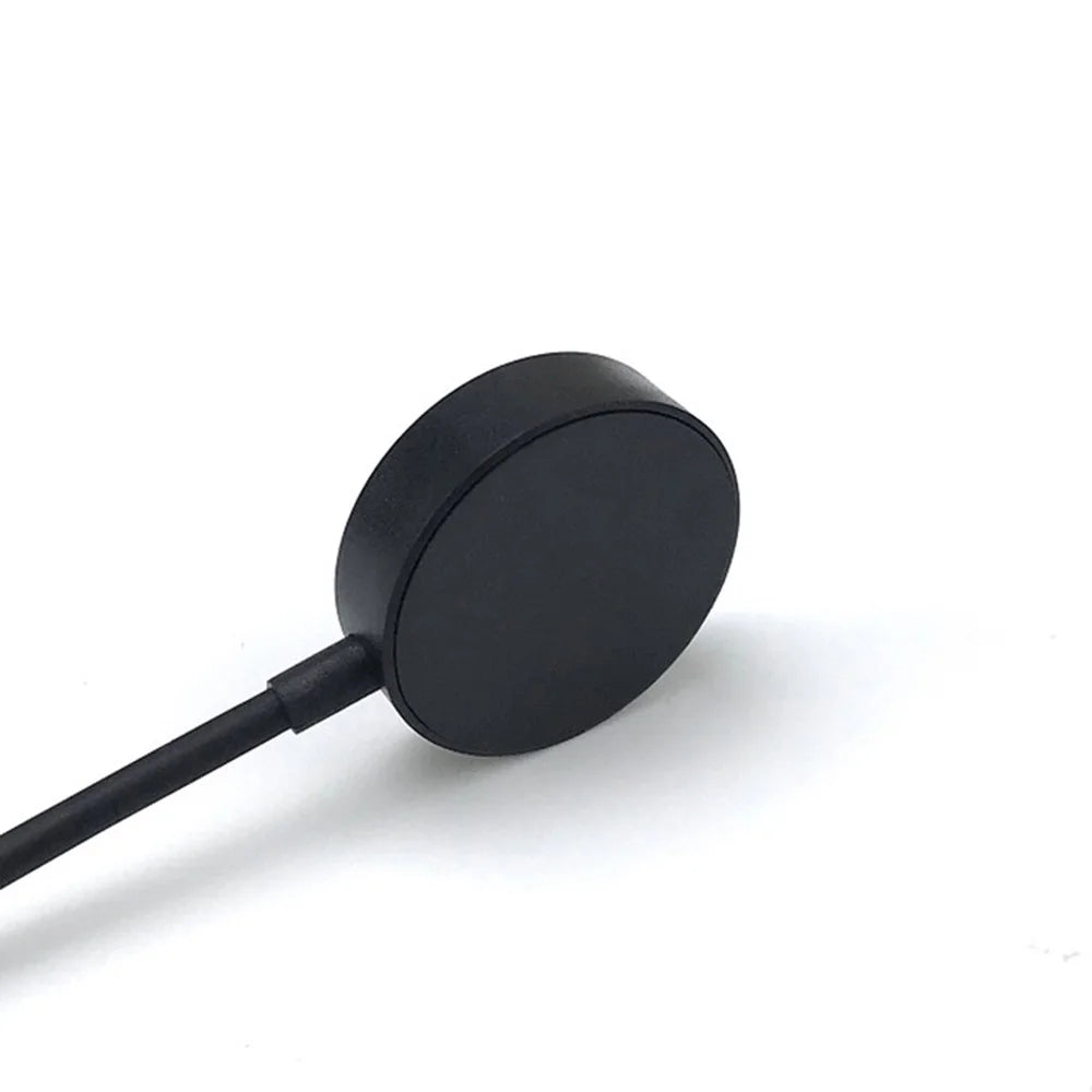 1m For Fossil Gen 6 / Gen 5 FTW4024 / FTW4025 / FTW4026 Smartwatch USB Charger Magnetic Absorption Charging Dock Cable - Black - 5
