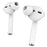 AHASTYLE PT66 3 Pairs Earbuds Cap for Apple AirPods with Charging Case (2016) / (2019) Silicone Eartips Cover, Size: L - White - 3