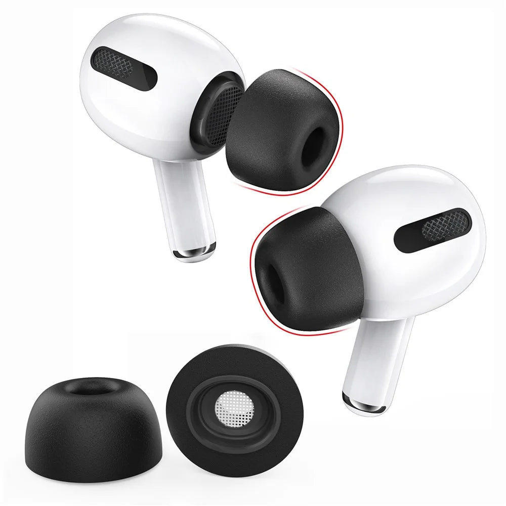 AHASTYLE WG28 1 Pair S Size Earbuds Tips for Apple AirPods Pro / AirPods Pro 2 Replacement Memory Foam Bluetooth-compatible Earphone Eartips - 1