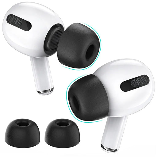 AHASTYLE WG28 1 Pair Earphone Caps for Apple AirPods Pro / Pro 2 Memory Foam Replacement Earbuds Tips, Size: L - 1