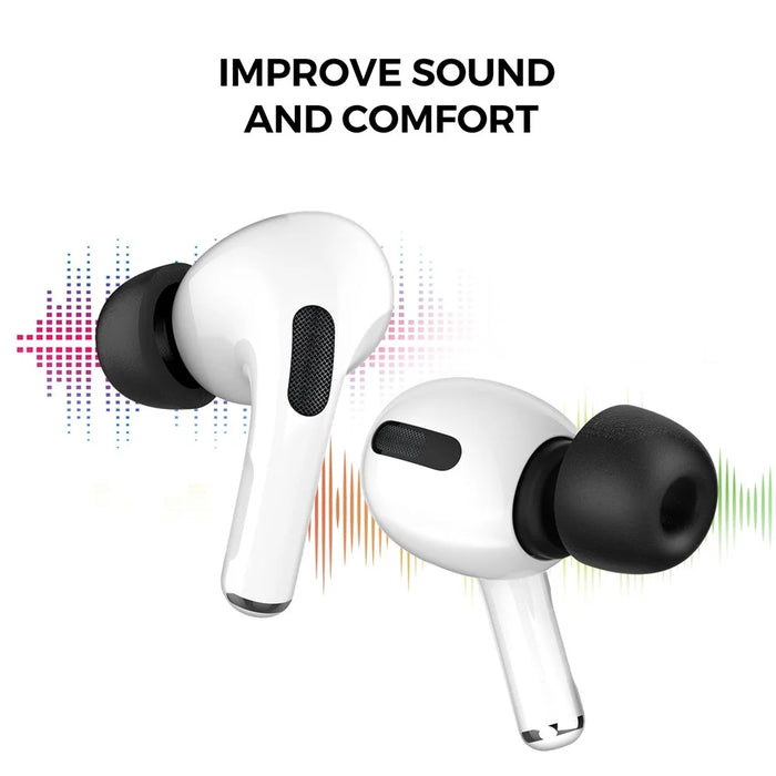 AHASTYLE WG28 1 Pair Earphone Caps for Apple AirPods Pro / Pro 2 Memory Foam Replacement Earbuds Tips, Size: L - 3