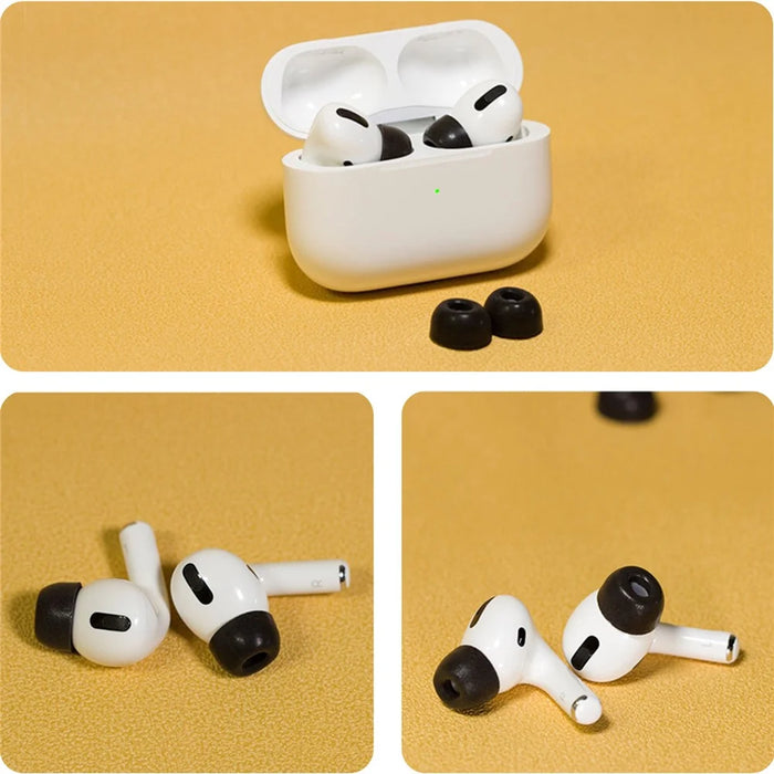 AHASTYLE WG28 1 Pair Earphone Caps for Apple AirPods Pro / Pro 2 Memory Foam Replacement Earbuds Tips, Size: L - 4