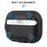 AHASTYLE WE15 Silicone Cover for AirPods Pro 2 Case Magnetic Wireless Charging Headset Protective Case with Strap - Black - 3
