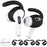 AHASTYLE PT189 3 Pairs Ear Hooks for AirPods Pro 2 Anti-Skid Earhook Silicone Ear Tips with Storage Case (Size: L) - Black - 1