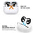 AHASTYLE PT189 3 Pairs Ear Hooks for AirPods Pro 2 Anti-Skid Earhook Silicone Ear Tips with Storage Case (Size: L) - Black - 5