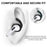 AHASTYLE PT189 3 Pairs Ear Hooks for AirPods Pro 2 Anti-Skid Earhook Silicone Ear Tips with Storage Case (Size: L) - Black - 6