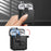 For Apple AirPods with Charging Case (2016) / (2019)  /  AirPods with Wireless Charging Case (2019) TPU+PC Case Bluetooth-compatible Earbuds Cover - Black - 2