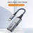 MH339A Type C to 3.5mm Headphone Jack HiFi Audio Adapter with PD 60W USB C Charging Port - Grey - 2